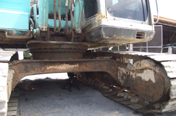 ขายด่วนรถแบคโฮ kobelco sk120 mark tree