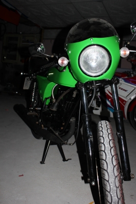 kawasaki gto cafe ทะเบียนโอน ทำสีใหม่