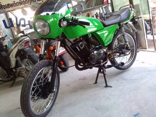 kawasaki gto cafe ทะเบียนโอน ทำสีใหม่