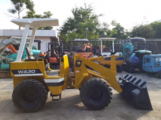 ขาย รถตัก KOMATSU รุ่น WA30-2- มือสองญี่ปุ่น ขาย รถตัก KOMATSU รุ่น WA30-2- มือสองญี่ปุ่น
