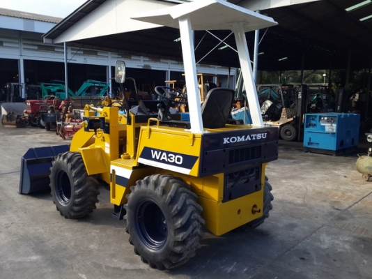ขาย รถตัก KOMATSU รุ่น WA30-2- มือสองญี่ปุ่น ขาย รถตัก KOMATSU รุ่น WA30-2- มือสองญี่ปุ่น