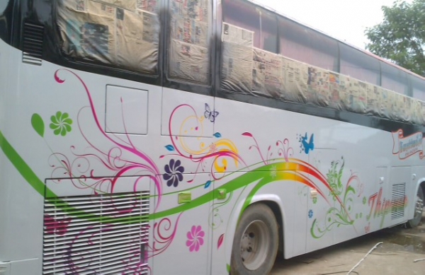 ลดราคาขายดาวน์รถบัสแอร์ชั้นครึ่ง  เหลือ 470000 ทำสีใหม่แล้ว ไปอยู่กับเจ้านายใหม่ที่รักจริงที่พีงงาเรียบร้อยแล้ว โชคดี รวย รวย