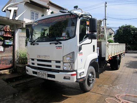 ขายด่วน ISUZU FRR 210แรง ปี 2009 โฉมปัจจุบัน ติดเครน 3 ตัน รถวิ่ง1.6แสนโล สภาพดีมากๆ พร้อมใช้งาน
