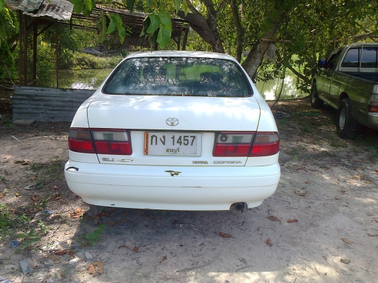 ขายท้ายโด่งไฟแยกเกียร์ออโต้ปี95ไฟฟ้าเครื่องเกียร์ดีแอร์เย็นสีบางๆซีดๆบางจุด คานหน้าไล้มาบางๆประหยัดขี่กลับบ้านได้เลย