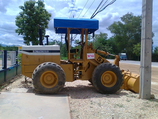 ขาย..รถตัก KOMATSU 510 รถสวย พร้อมใช้งาน