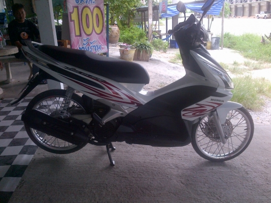 ขาย!ฮอนด้าแอเบรค สภาพสวย ปี50 รถเครื่องเดิมแน่นๆ  พร้อมใช้ ทะเบียน+เอกสารโอน ภาษีไม่หมด