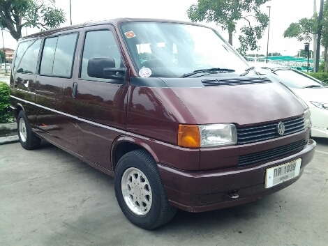 ปรับราคาขายรถตู้โฟล์คคาราเวลปี96รถบ้านแท้ๆขายถูกติดแก๊สLPGราคา120000