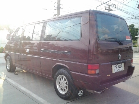 ปรับราคาขายรถตู้โฟล์คคาราเวลปี96รถบ้านแท้ๆขายถูกติดแก๊สLPGราคา120000