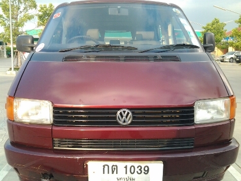 ปรับราคาขายรถตู้โฟล์คคาราเวลปี96รถบ้านแท้ๆขายถูกติดแก๊สLPGราคา120000