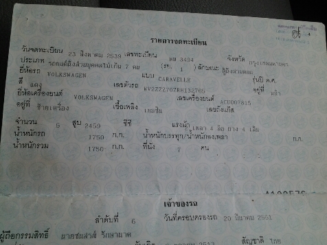 ปรับราคาขายรถตู้โฟล์คคาราเวลปี96รถบ้านแท้ๆขายถูกติดแก๊สLPGราคา120000