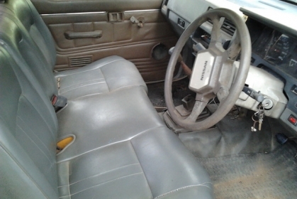 ***ขายแล้วครับขอบคุณ Truck2hand ขายตัดก่อนเข้าอู่สี ขายตามสภาพ กระบะตอนเดียว NISSAN BIG-M TD2.5 SINGLE ปี35/92 เครื่องฝาแดงBD2.5 แรงจริงประหยัดสุด ทนอึด ช่วงล่างดี คัสซีดี มีต้องเก็บนิดหน่อย ไม่ดาม กระบะพื้นผุนิดติดหัวเก๋ง สีพอใช้ ต้องเก็บถึงสวย ยางดี4เส้