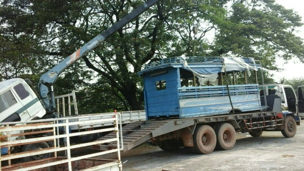 กระบะสองแถว สำหรับใส่รถโดยสารรูปทรงแบบสองแถวอันดามัน