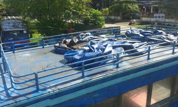 กระบะสองแถว สำหรับใส่รถโดยสารรูปทรงแบบสองแถวอันดามัน