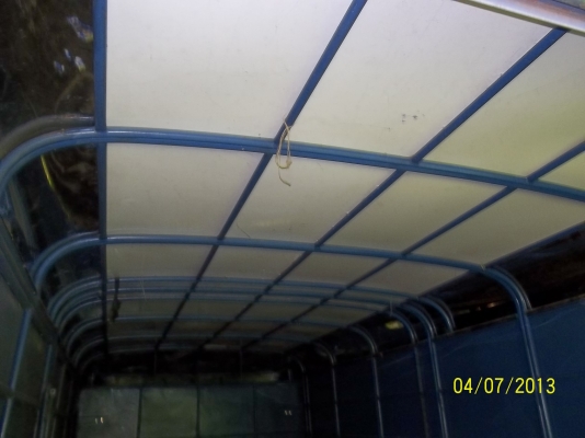 ขายหลังคาถอดออกจากฮีโน่120ยาว5.30ม.