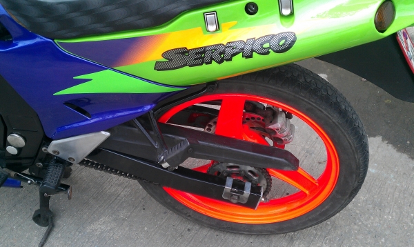 ขาย KAWASAKI CERPICO 150cc.พร้อมทะเบียนและชุดโอน