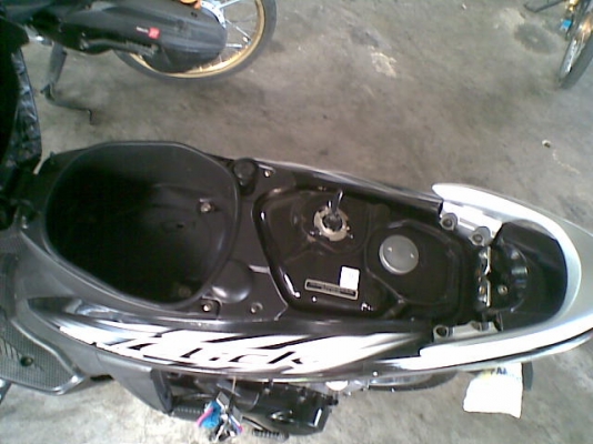 ขาย honda คลิก ปี50 สีดำ สภาพเดิมๆ ชุดสีสวย ล้อเดิม เครืองดี ทะเบียนเต็ม