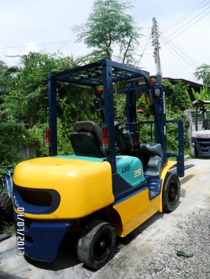 ขายโฟร์คลิฟท์KOMATSU:FG25-12งาหมุนสไลด์นำเข้าจากญี่ปุ่นไม่เคยใช้งานในไทย