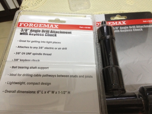 ตัวแปลง สว่านหัวงอ 90องศา สำหรับงานเจาะรูหรือไขน็อตในที่แคบแบบไม่ใช้จำปา ตัวแปลง สว่านหัวงอ 90องศา สำหรับงานเจาะรูหรือไขน็อตในที่แคบแบบไม่ใช้จำปา