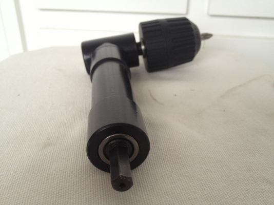 ตัวแปลง สว่านหัวงอ 90องศา สำหรับงานเจาะรูหรือไขน็อตในที่แคบแบบไม่ใช้จำปา ตัวแปลง สว่านหัวงอ 90องศา สำหรับงานเจาะรูหรือไขน็อตในที่แคบแบบไม่ใช้จำปา