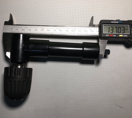 ตัวแปลง สว่านหัวงอ 90องศา สำหรับงานเจาะรูหรือไขน็อตในที่แคบแบบไม่ใช้จำปา ตัวแปลง สว่านหัวงอ 90องศา สำหรับงานเจาะรูหรือไขน็อตในที่แคบแบบไม่ใช้จำปา