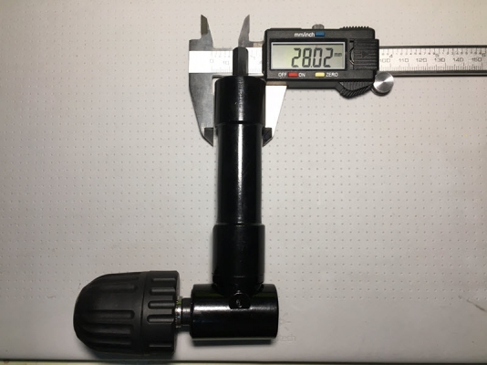 ตัวแปลง สว่านหัวงอ 90องศา สำหรับงานเจาะรูหรือไขน็อตในที่แคบแบบไม่ใช้จำปา ตัวแปลง สว่านหัวงอ 90องศา สำหรับงานเจาะรูหรือไขน็อตในที่แคบแบบไม่ใช้จำปา