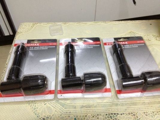 ตัวแปลง สว่านหัวงอ 90องศา สำหรับงานเจาะรูหรือไขน็อตในที่แคบแบบไม่ใช้จำปา