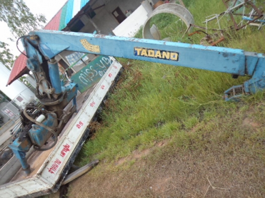 ขายเครน 3 ตันสภาพดีใช้งานทุกวัน  เพราะเอารถไปต่อดั้มเลยต้องการขายถูกๆๆ