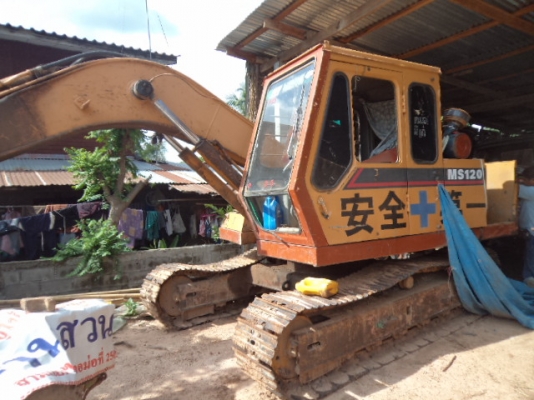 ขายรถแม็กโค มิตซู120 สภาพดี ใช้งานทุกวัน