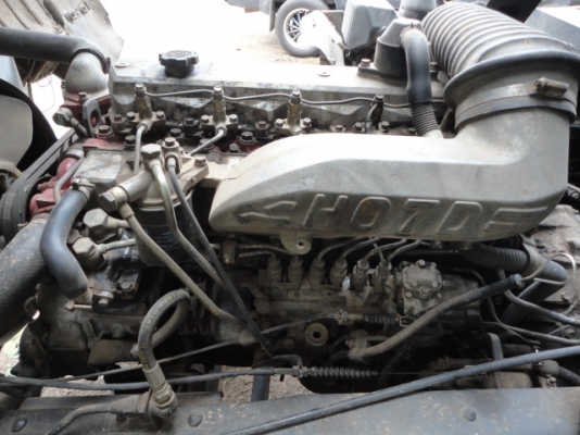 10 ล้อดั้ม2เพลา HINO3H เครื่อง HO7D 195 แรง ต่อรองได้ พร้อมใช้งานได้เลย