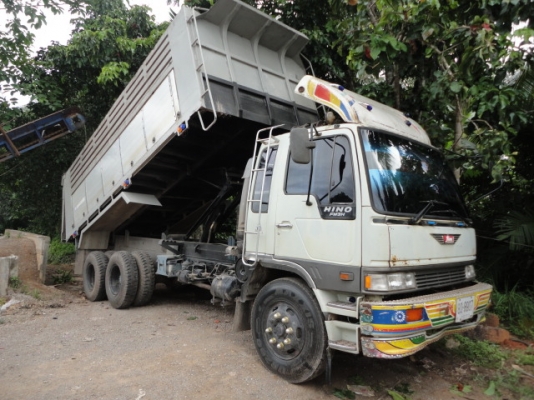 10 ล้อดั้ม2เพลา HINO3H เครื่อง HO7D 195 แรง ต่อรองได้ พร้อมใช้งานได้เลย