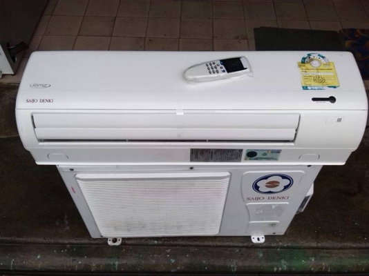 **** ขายแอร์ SAIJO DENKI 12500 BTU ( มี APS ) สภาพสวย ****