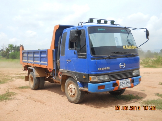 ขายดาวน์ด่วนๆ6ล้อดั๊มพ์HINO FD เครื่องHO7D 195แรงม้าเบรคทิฟฟี่พาวเวอร์สวยๆพร้อมใช้ราคาต่อรองได้