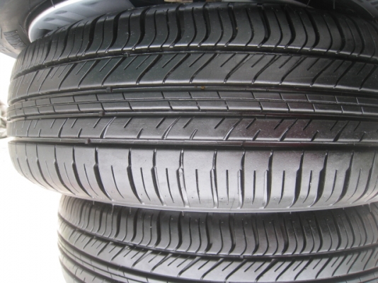 ขายกะทะล้อป้ายแดง Honda jazz + ฝาครอบ + ยางปี 1513  (081-3747940)