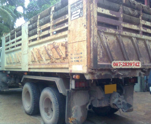 ขายรถดัมพ์ 10 ล้อ 2 เพลา ไมล์ 2xx,xxx กม.