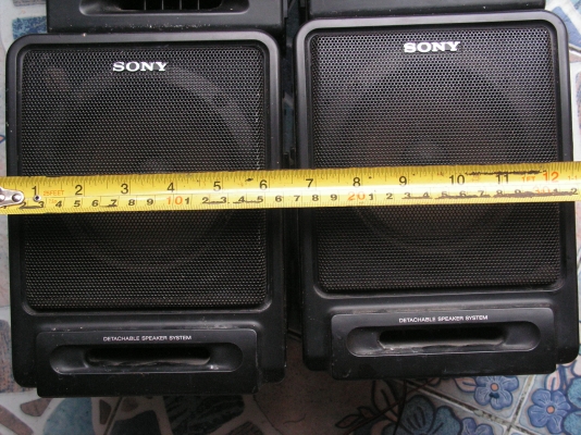 ลำโพงโซนี1คู่200บาท