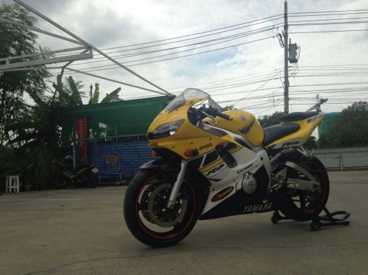 ขาย Yamaha r6 ปี 2000 เครื่องดีสีสวยพร้อมใช้งาน inv.