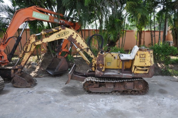 ขาย แบคโฮ YANMAR รุ่น YTB800 นำเข้าจากญี่ปุ่นไม่เคยใช้งานในไทย ราคา 85,000 บาทเท่านั้น!!