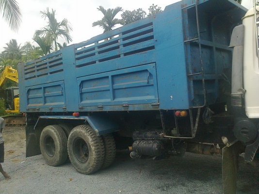 HINO F17 (กระบะดั้มดิน) เครืื่อง WO6D TURBO INTER เครื่องดี คัสซีสวย รถพร้อมใช้งาน เช็คหมดแล้ว เบรก ครัส ช่วงล่าง ทะเบียนพร้อมโอน ราคาต่อรอง