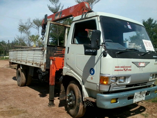 ขายรถติดเครนHINO FC 120 แรง ปี 43 เครน3.7ตัน3ปอก ท้องวี ครับ