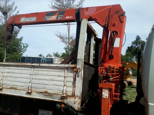 ขายรถติดเครนHINO FC 120 แรง ปี 43 เครน3.7ตัน3ปอก ท้องวี ครับ