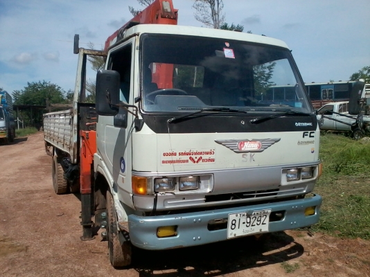 ขายรถติดเครนHINO FC 120 แรง ปี 43 เครน3.7ตัน3ปอก ท้องวี ครับ