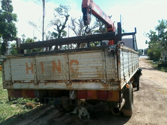 ขายรถติดเครนHINO FC 120 แรง ปี 43 เครน3.7ตัน3ปอก ท้องวี ครับ