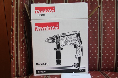 สว่านกระแทก Makita รุ่น HP1630 (710w.) ของใหม่ครั