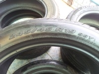 ขายยาง245/45/19 ยางPIRELLI PZERO ROSSO ปี 3209 ( 1 คู่ )