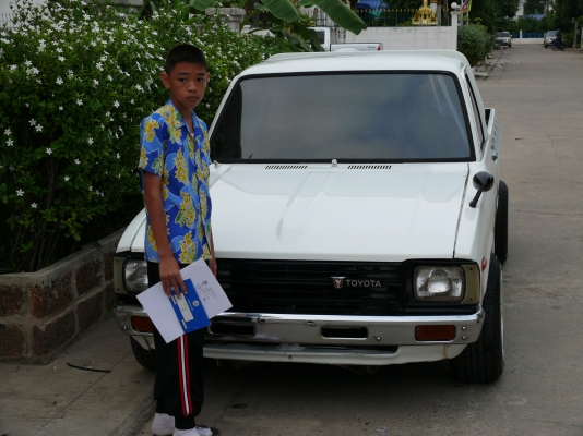 ขาย toyota rn30 เครื่อง 3s แก็ส lpg 85000บ.