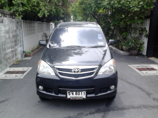 ขาย toyota avanza ปี2007 สีดำ เจ้าของขายเอง