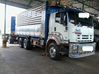 ขายรถ 22 ล้อพ่วงแม่-ลูกดัมพ์ ISUZU DECA 360 ปี 2553 ลูกพ่วง 3 คานแท้กระบะอะลูมิเนียมคอกเกษตร รถวิ่งไป 200000 กิโลเมตร ราคา 3700000