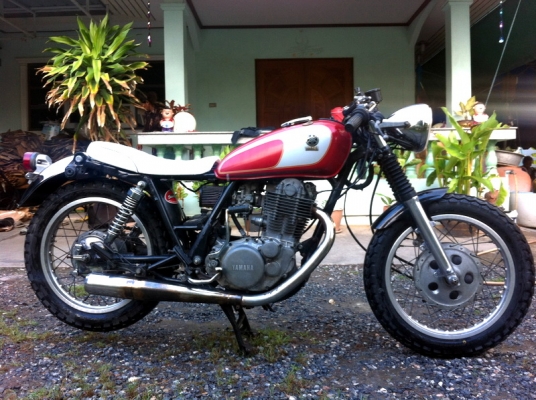 ขาย sr400 cafe ของแต่ง Wm.....