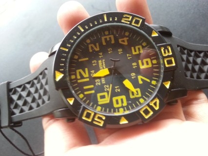 ขายนาฬิกาแฟชั่น INFANTRY สีดำ เหลือง