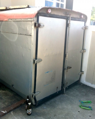 ตู้แห้ง ทรงสูง ใส่รถไมตี้หัวเดียว